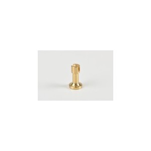 Pedestal liso en latón, 26 mm de altura. 1 unds. Marca Amati. Ref: 569026. 2