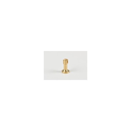 Pedestal liso en latón, 26 mm de altura. 1 unds. Marca Amati. Ref: 569026.