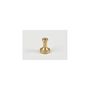 Pedestal liso en latón c/ agujero, 26 mm de altura. 1 und. Marca Amati. Ref: 569090. 2