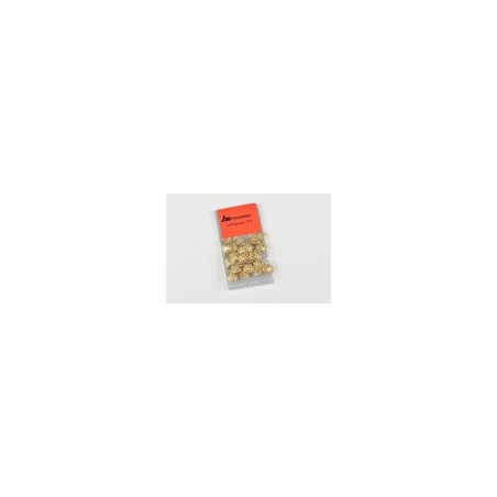 Adorno de Latón Tipo T/2, 10 mm. ( 10 unds. ). Marca Amati. Ref: 553023.