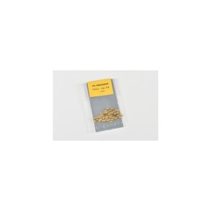 Adorno de Latón Tipo T/0,  4 mm. ( 10 unds. ). Marca Amati. Ref: 553021. 2