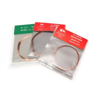 lamina de cobre para guias de botadones. 0.2 x 2 x 1000 mm. Marca Amati. Ref: 2835/02.