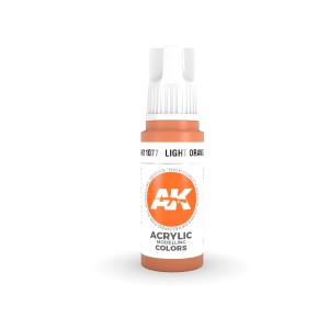 Acrílicos de 3rd General, LIGHT ORANGE  – STANDARD. Bote 17 ml. Marca Ak-Interactive. Ref: Ak11077. 2