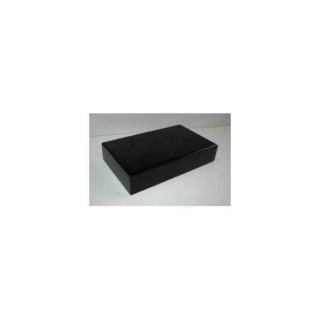 PEANA 40 mm Cuadrada, 12 x 12 cm, lacado negro. Marca Peanas.net. Ref: 9008.