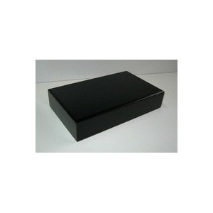 PEANA 40 mm Cuadrada, 12 x 12 cm, lacado negro. Marca Peanas.net. Ref: 9008.