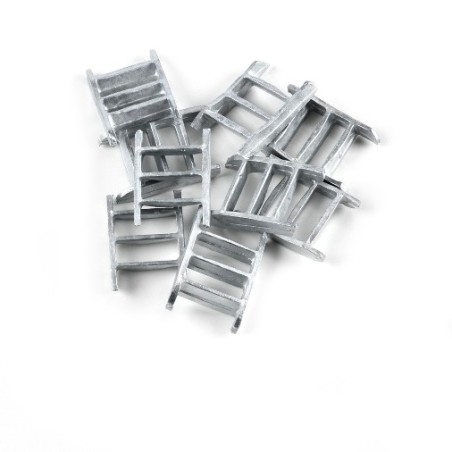Escalera de metal alt. 15-mm, 2 unid. Marca Amati. Ref: 432404.
