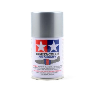 Spray Bare metal silver. Bote 100 ml. Marca Tamiya. Ref: AS-12.