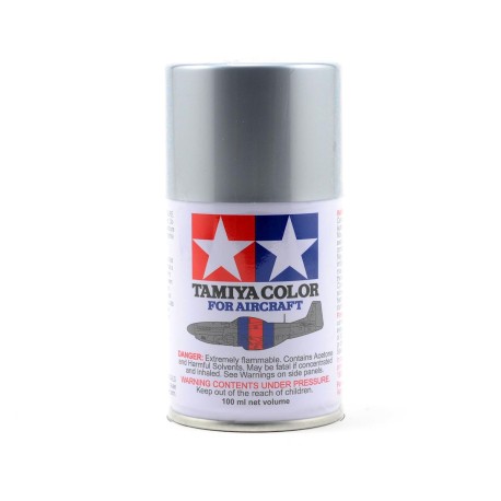 Spray Bare metal silver. Bote 100 ml. Marca Tamiya. Ref: AS-12.