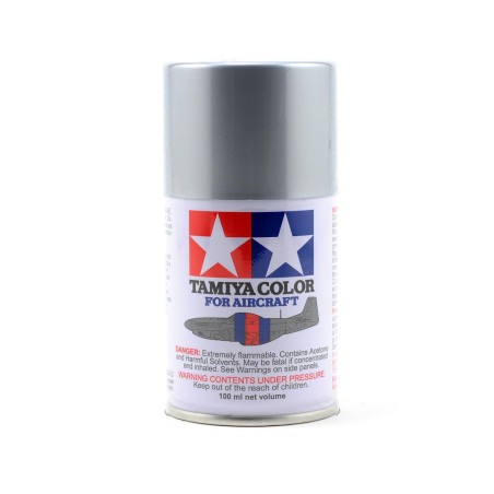 Spray Bare metal silver. Bote 100 ml. Marca Tamiya. Ref: AS-12.