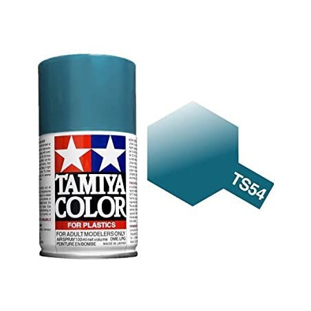 Spray Light metallic blue (85054). Bote 100 ml. Marca Tamiya. Ref: TS-54.
