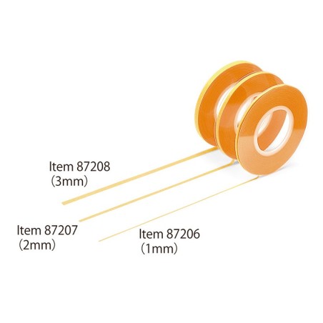 Cinta enmascarar de 2 mm ( 18 m).  Marca Tamiya. Ref: 87207.