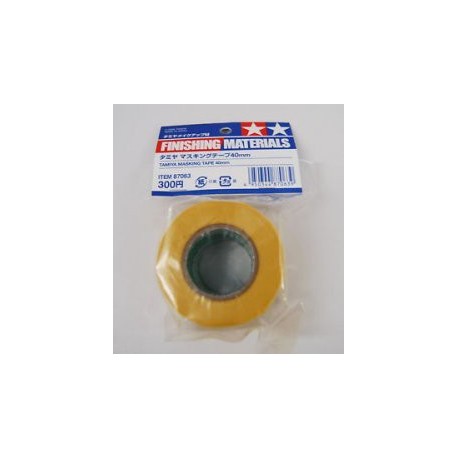 Cinta enmascarar de 40 mm. Marca Tamiya. Ref: 87063.