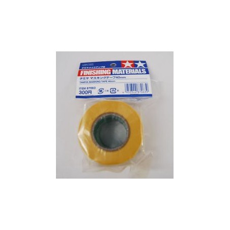 Cinta enmascarar de 40 mm. Marca Tamiya. Ref: 87063.