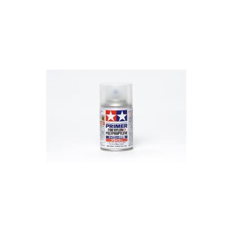 Imprimación para Policarbonato y Naylon. Spray 100 ml. Marca Tamiya. Ref: 87152.