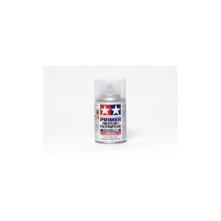 Imprimación para Policarbonato y Naylon. Spray 100 ml. Marca Tamiya. Ref: 87152.