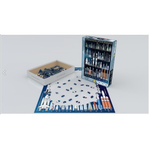 International Space Rockets. Puzzle vertical, 1000 pz. Marca Eurographics. Ref: 6000-1015. 2