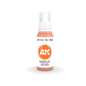 Acrílicos de 3rd Generación, OLD ROSE– STANDARD. Bote 17 ml. Marca Ak-Interactive. Ref: Ak11062. 2