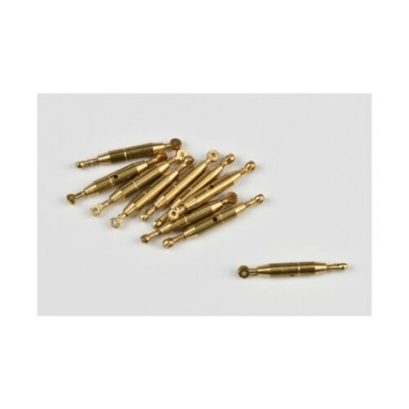 Tensor funcionante en laton torneado 12mm. 1 ud. Marca Amati. Ref: 490012.