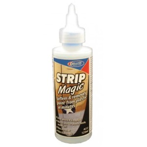 Brush Magic, Limpiador y restaurador de pinceles y aerógrafo. Bote 125 ml. Marca Deluxe. Ref:  AC19.