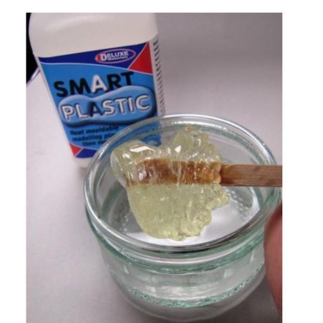 Smart Plastic, Plástico de modelado termomoldeable. Bote 125 gr. Marca Deluxe. Ref:  BD63.
