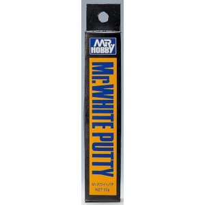 White Putty. Masilla plástica. 25gr. Marca MR.Hobby. Ref: P118.