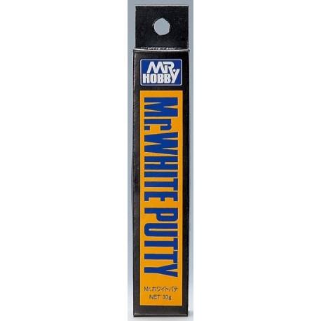 White Putty. Masilla plástica. 25gr. Marca MR.Hobby. Ref: P118.