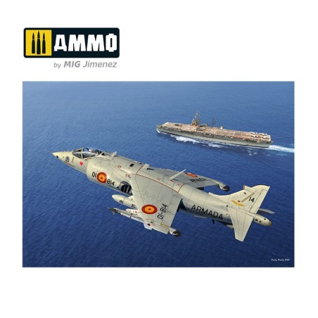Harrier AV-8S MATADOR. Escala 1:48. Marca Ammo Mig Jimenez. Ref: AMIG8505.