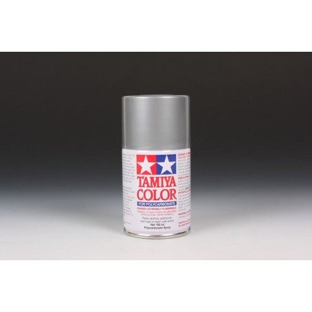 ¡Spray Policarbonato Plata. Bote 100 ml. Marca Tamiya. Ref: PS-12.