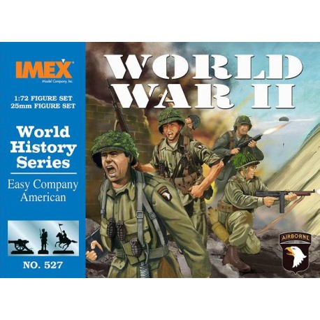 WWII EASY CO AMERICAN. Escala 1:72. Marca Imex. Ref: IM527.