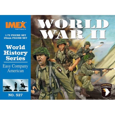WWII EASY CO AMERICAN. Escala 1:72. Marca Imex. Ref: IM527.