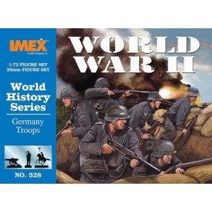 WWII GERMANS. Escala 1:72. Marca Imex. Ref: IM528.