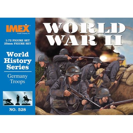 WWII GERMANS. Escala 1:72. Marca Imex. Ref: IM528.