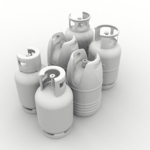 Bombonas de Gas, 6uds. Escala 1:35. Marca Macone. Ref: HDM35084. 2