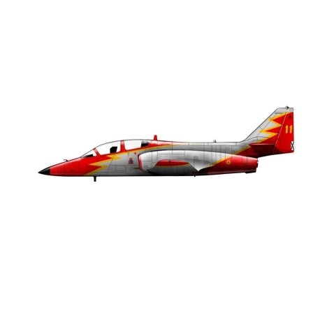 Calcas Avión Casa C-101EB Aviojet, Patrulla Aguila. Escala 1:48. Marca Trenmilitaria. Ref: 000_5.
