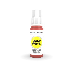 Acrílicos de 3rd Generación, DEEP RED  – STANDARD. Bote 17 ml. Marca Ak-Interactive. Ref: Ak11088. 2