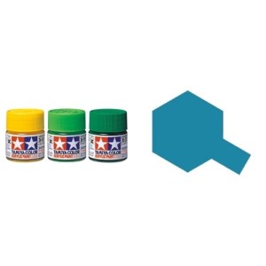 Flat Field Blue, Azul Militar Mate (81050). Bote 23 ml. Marca Tamiya. Ref: XF-50.