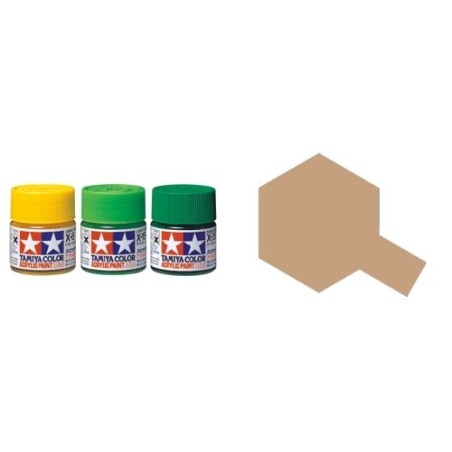 Flat Buff, Ante Mate (81057). Bote 23 ml. Marca Tamiya. Ref: XF-57.