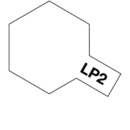 Lacquer paint, lacquer white . Bote 10 ml. Marca Tamiya. Ref: LP-2( LP2).