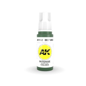 Acrílicos de 3rd Generación,  DEEP GREEN – STANDARD. Bote 17 ml. Marca Ak-Interactive. Ref: Ak11142. 2