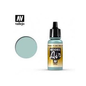 Acrilico Model air, Nº 1 Sky Blue " Duck Egg Blue ". Bote 17 ml. Marca Vallejo. Ref: 71.404.