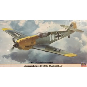 Messerschmitt Bf109E 'Marseille'. Escala 1:48. Marca Hasegawa. Ref: 09892.