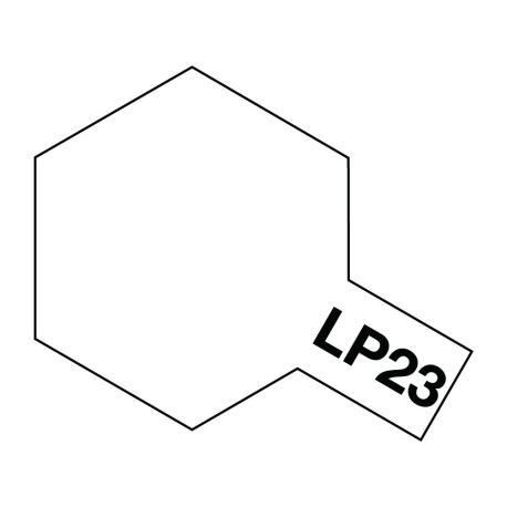 Lacquer paint , flat clear  . Bote 10 ml. Marca Tamiya. Ref: LP-23( LP23).