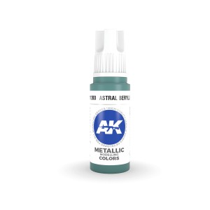 Acrílicos de 3rd General, ASTRAL BERYLLIUM –METALLIC . Bote 17 ml. Marca Ak-Interactive. Ref: Ak11200. 2