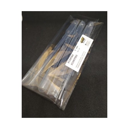 Pipetas para mezclas. 5 Unidades. Marca BMR. Ref: P53.