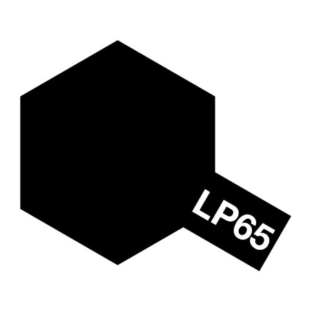Lacquer.Rubber Black . Bote 10 ml. Marca Tamiya. Ref: LP-65( LP65).