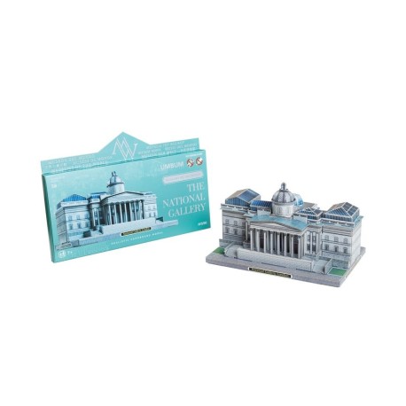 Museo Nacaional de Londres. Puzzle 3D de Montaje. Serie de Museos del mundo. Marca Clever Paper. Ref: 590.