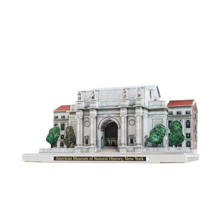 Museo Americano de Historia Natural. Puzzle 3D de Montaje. Serie de Museos del mundo. Marca Clever Paper. Ref: 591.