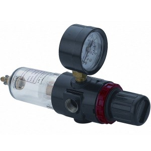 Filtro regulador con manómetro. Marca Dismoer. Ref: 26171.
