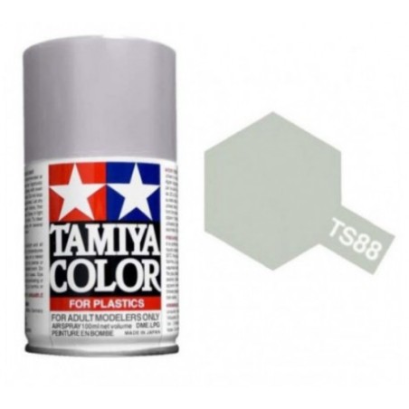 Spray Titanium silver (85088). Bote 100 ml. Marca Tamiya. Ref: TS-88.