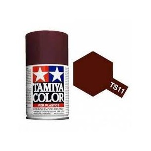 Spray Granate Brillante (85011). Bote 100 ml. Marca Tamiya. Ref: TS-11.
